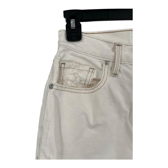 Frame Jeans Le Original Ripped Straight Leg High Rise size 24 - Picture 5 of 9